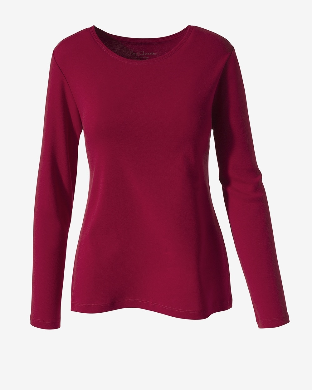 Long Sleeve Pullover Refined Maroon