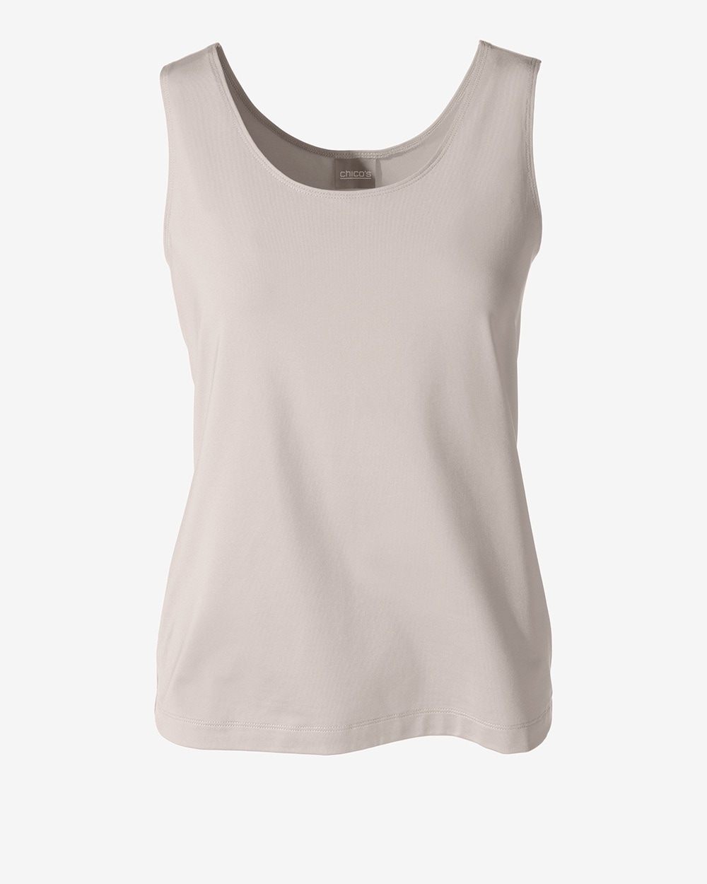Microfeel Timeless Scoop-Neck Tank Contemporary Taupe