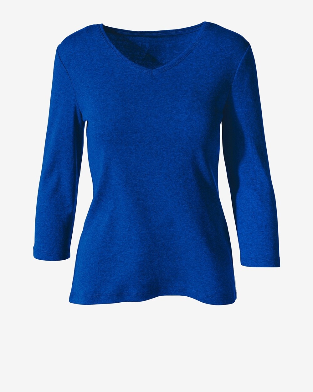 3/4-Sleeve Pullover Stratus Blue