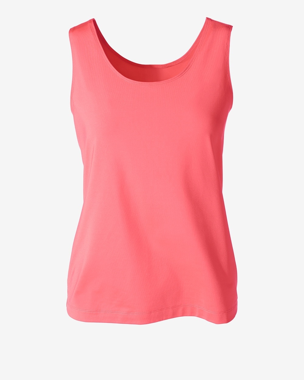 Microfeel Timeless Scoop-Neck Tank Coral Fusion