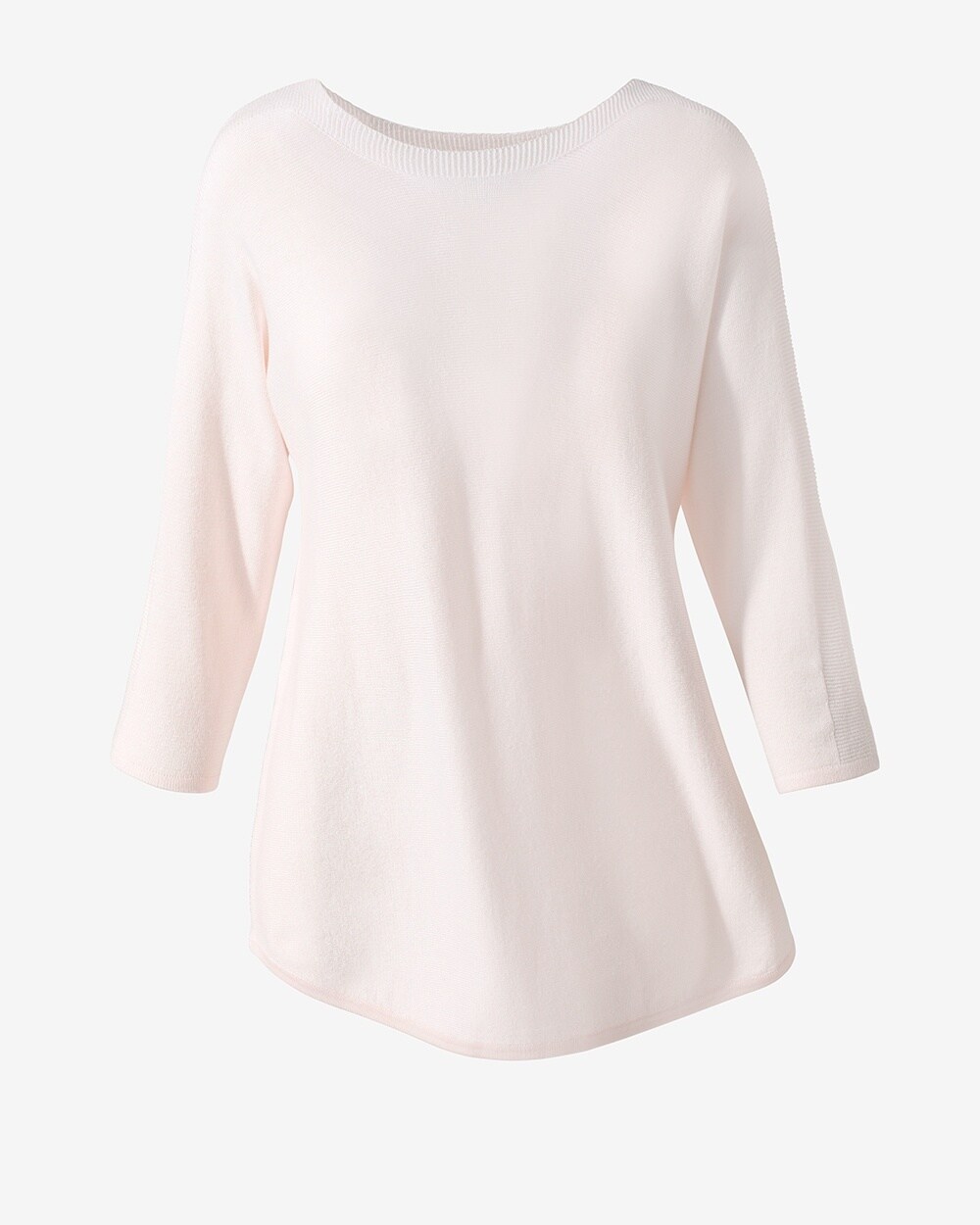 Spacedye Shirttail Pullover Sweater Rosedust