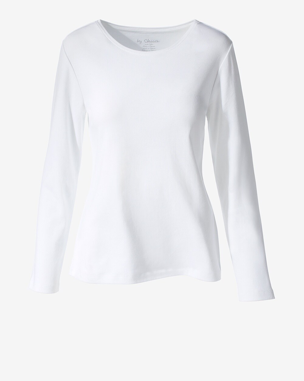 Long Sleeve Pullover Optic White
