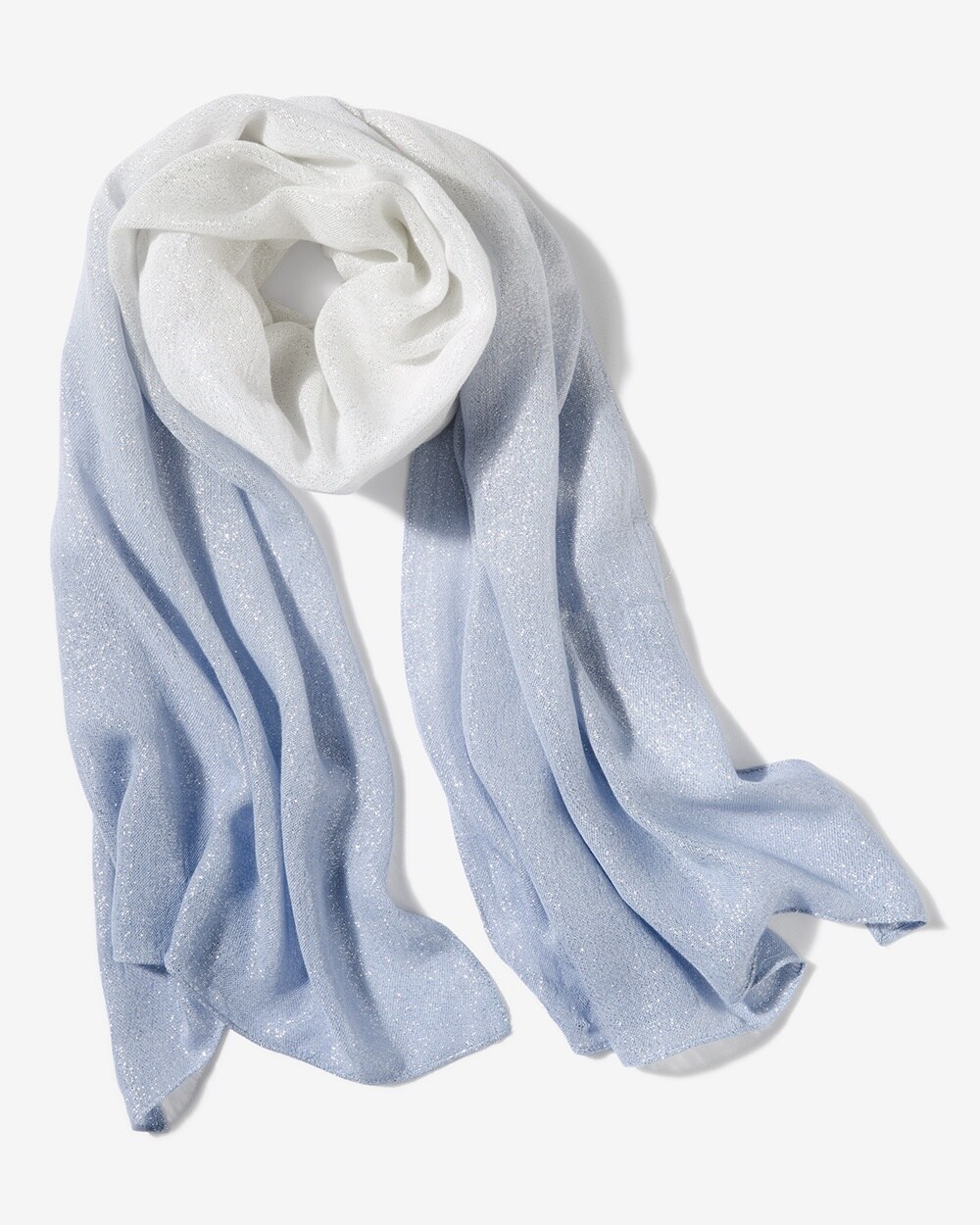 Lurex Ombre Oblong Scarf