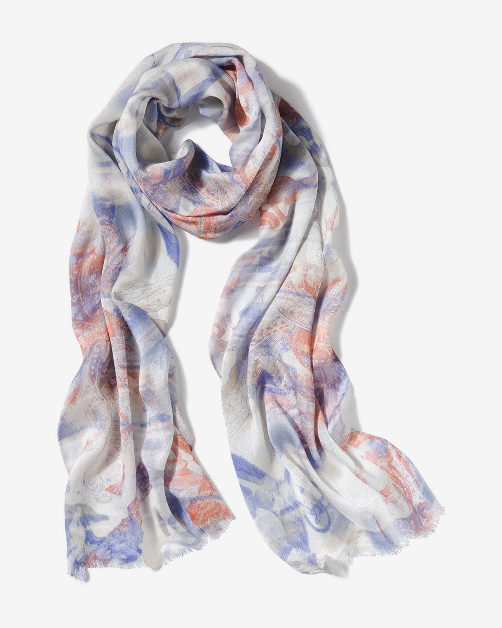 Paisley Play Oblong Scarf