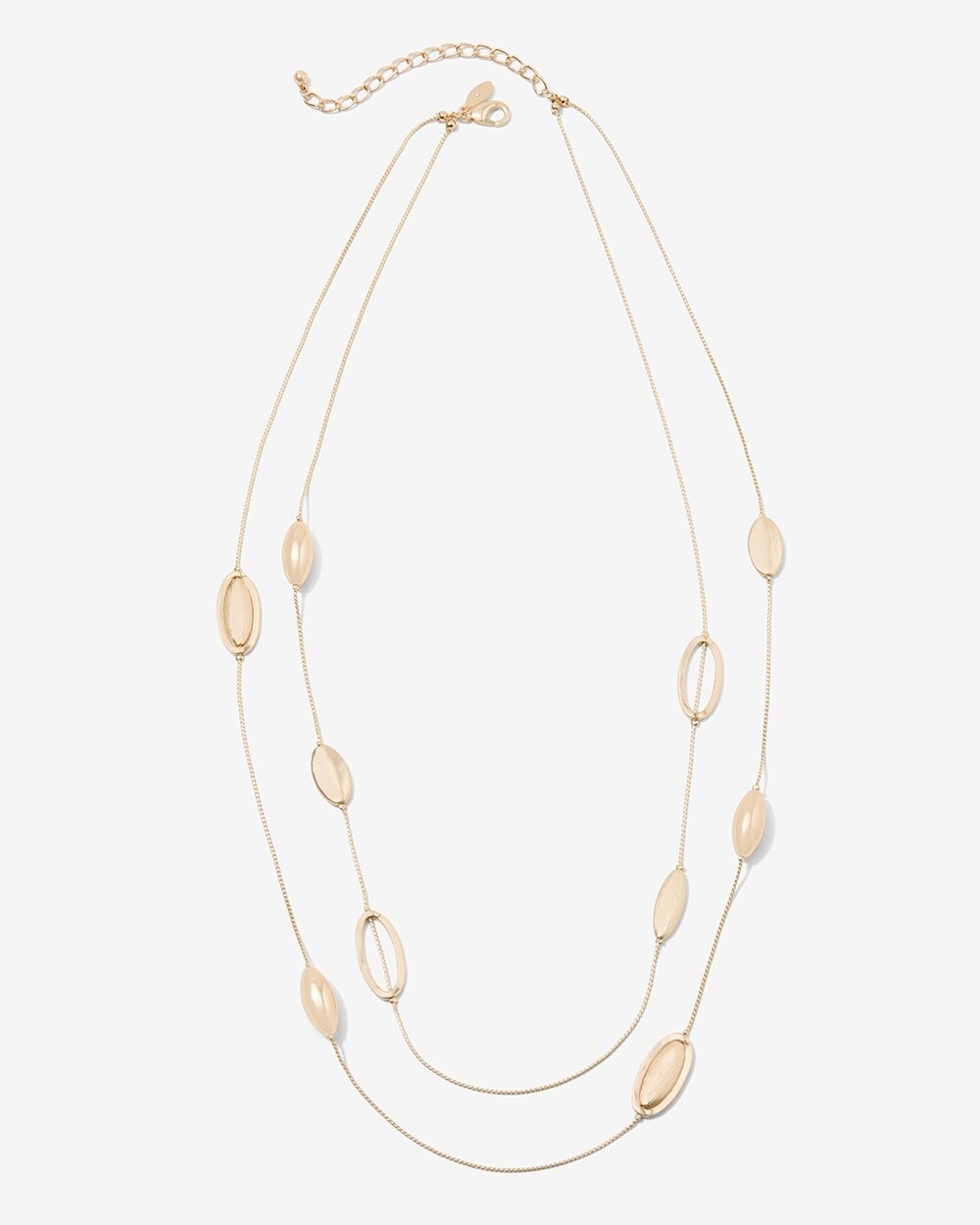 Ovale Textured Tonal Necklace