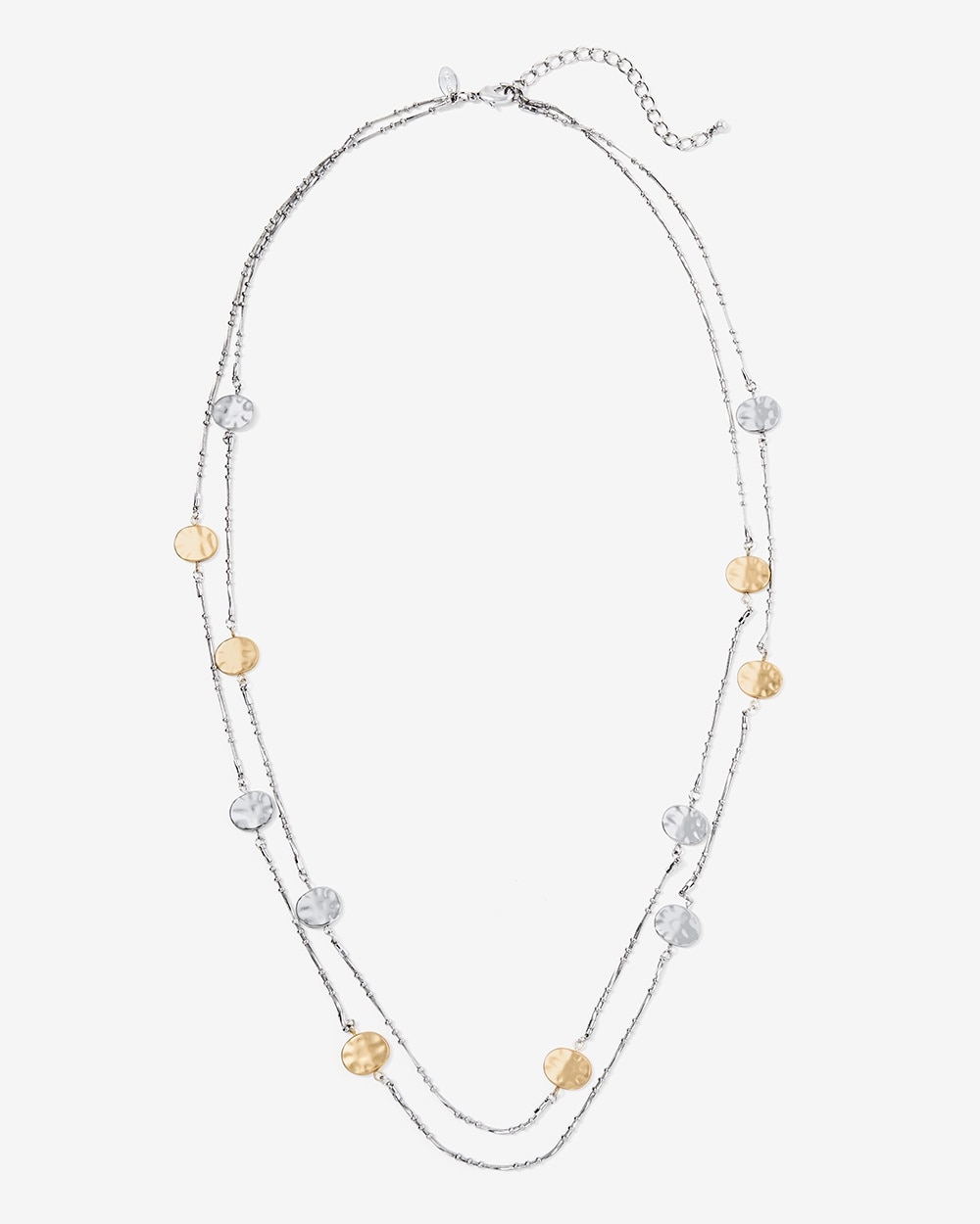 Sloane Hammered Beads Necklace