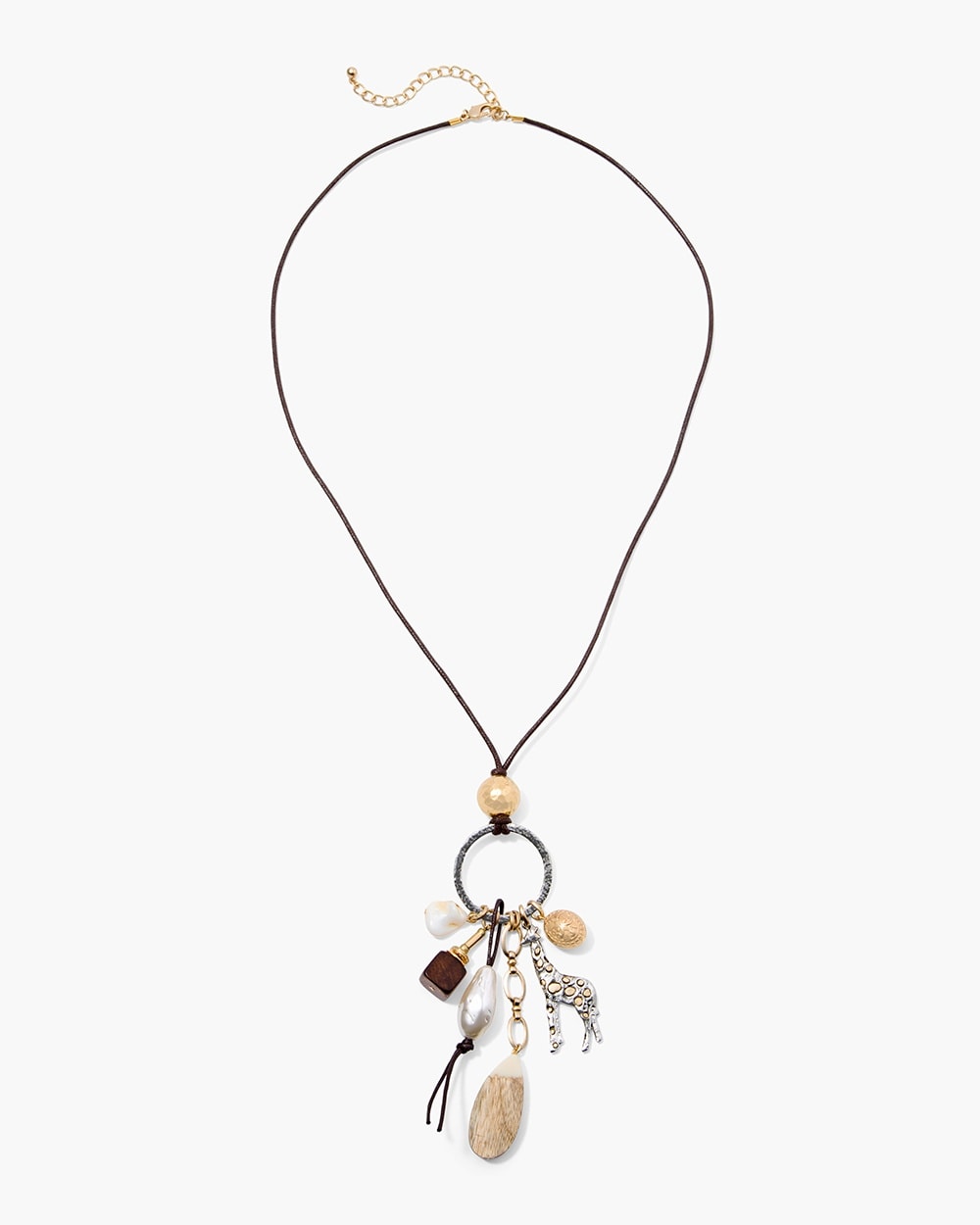 Jeffry Eclectic Charm Pendant Necklace