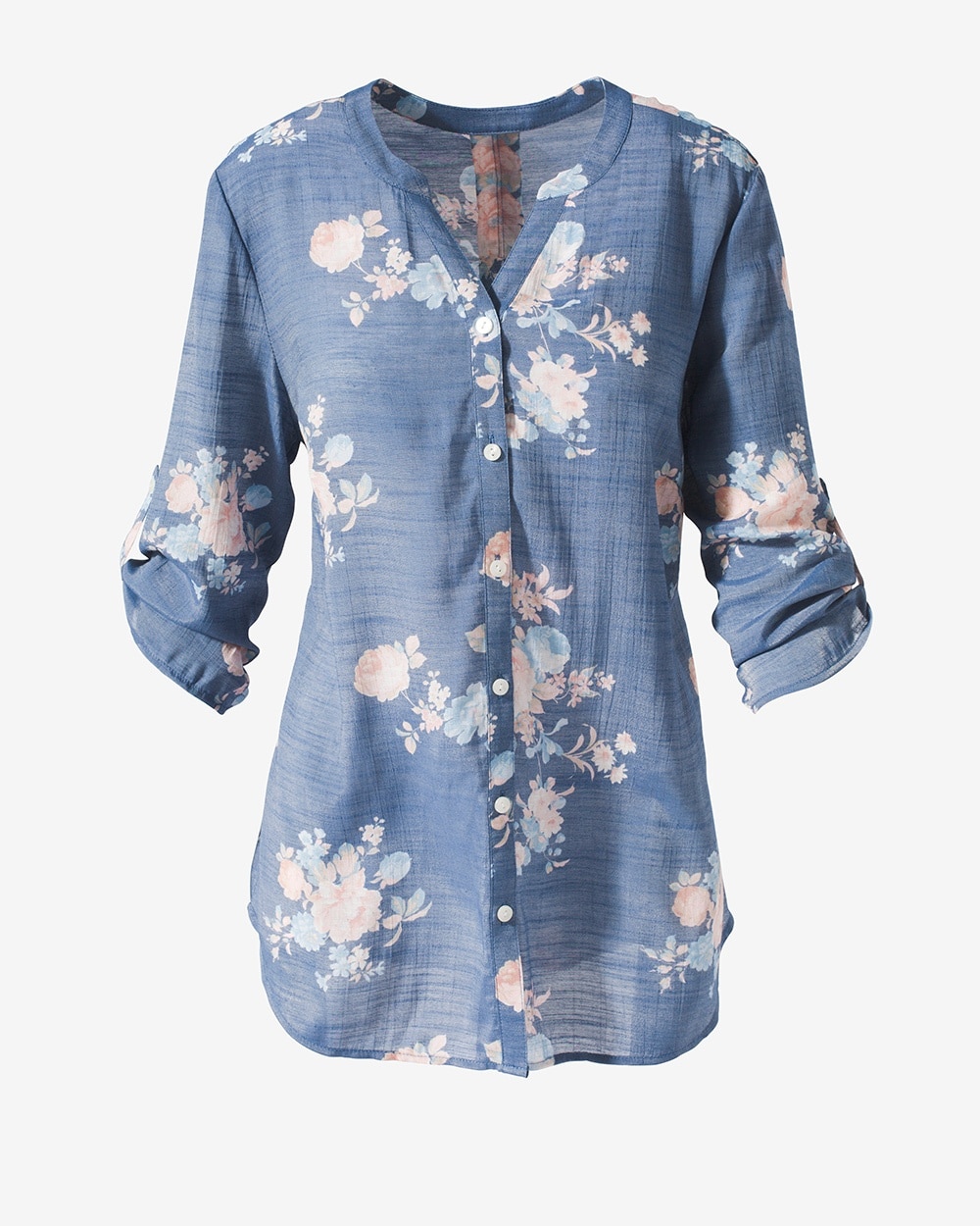 Raining Florals Button-Up Shirt