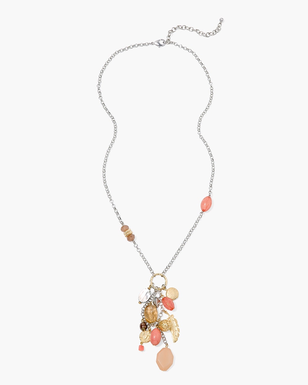 Dreamer Beaded Cluster Pendant Necklace