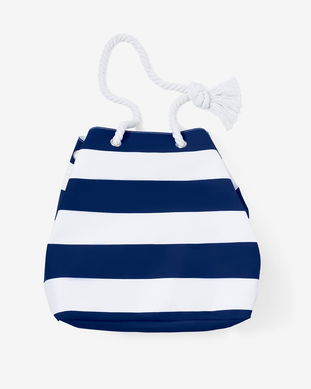 Navy And White Stripe Tote