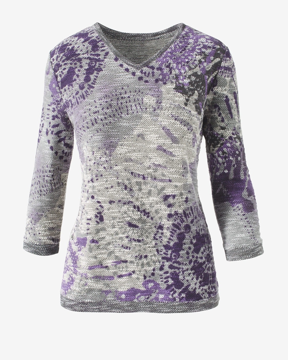 Weekends Reflection Dreams V-Neck Pullover