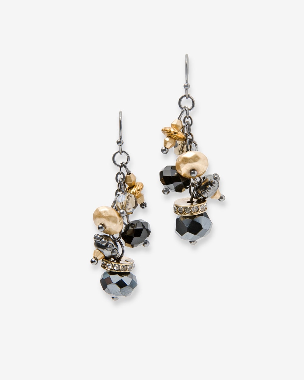 Eclectic Bead Cluster Earrings