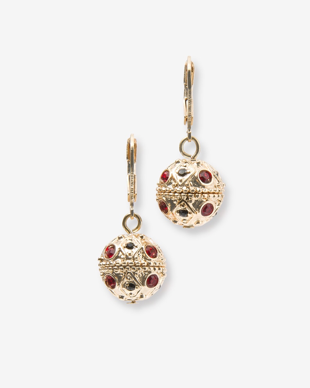 Crown Jewel Drop Earrings
