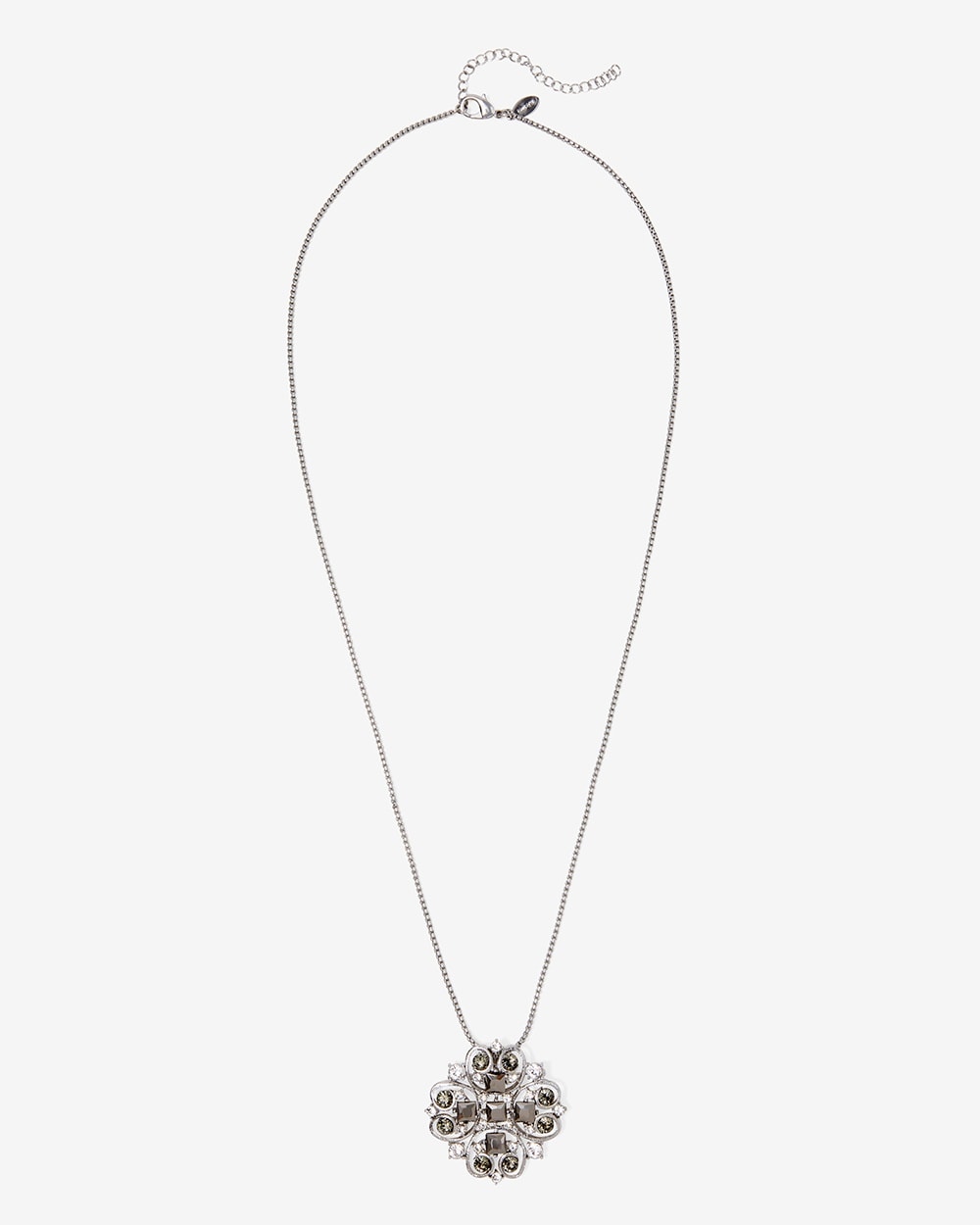 Jeweled Pindant Necklace