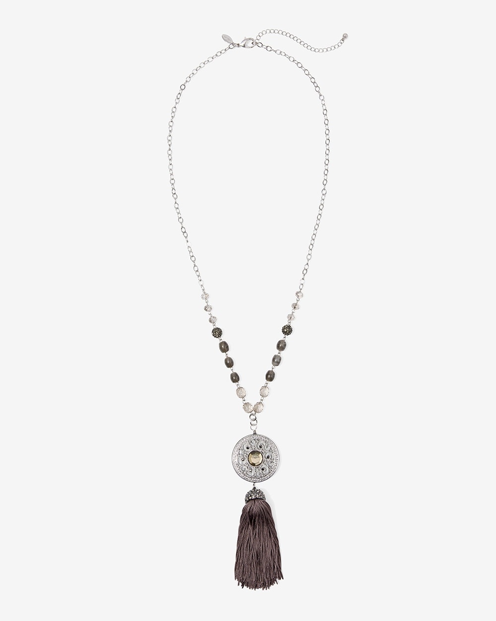 Vintage Tassel Pendant Necklace