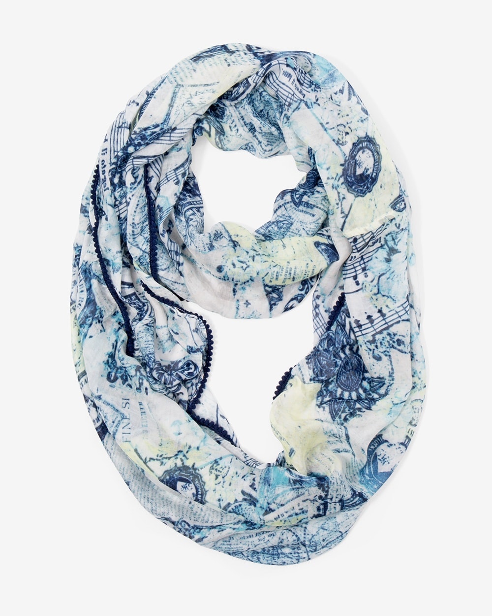 Stamped Quest Infinity Scarf