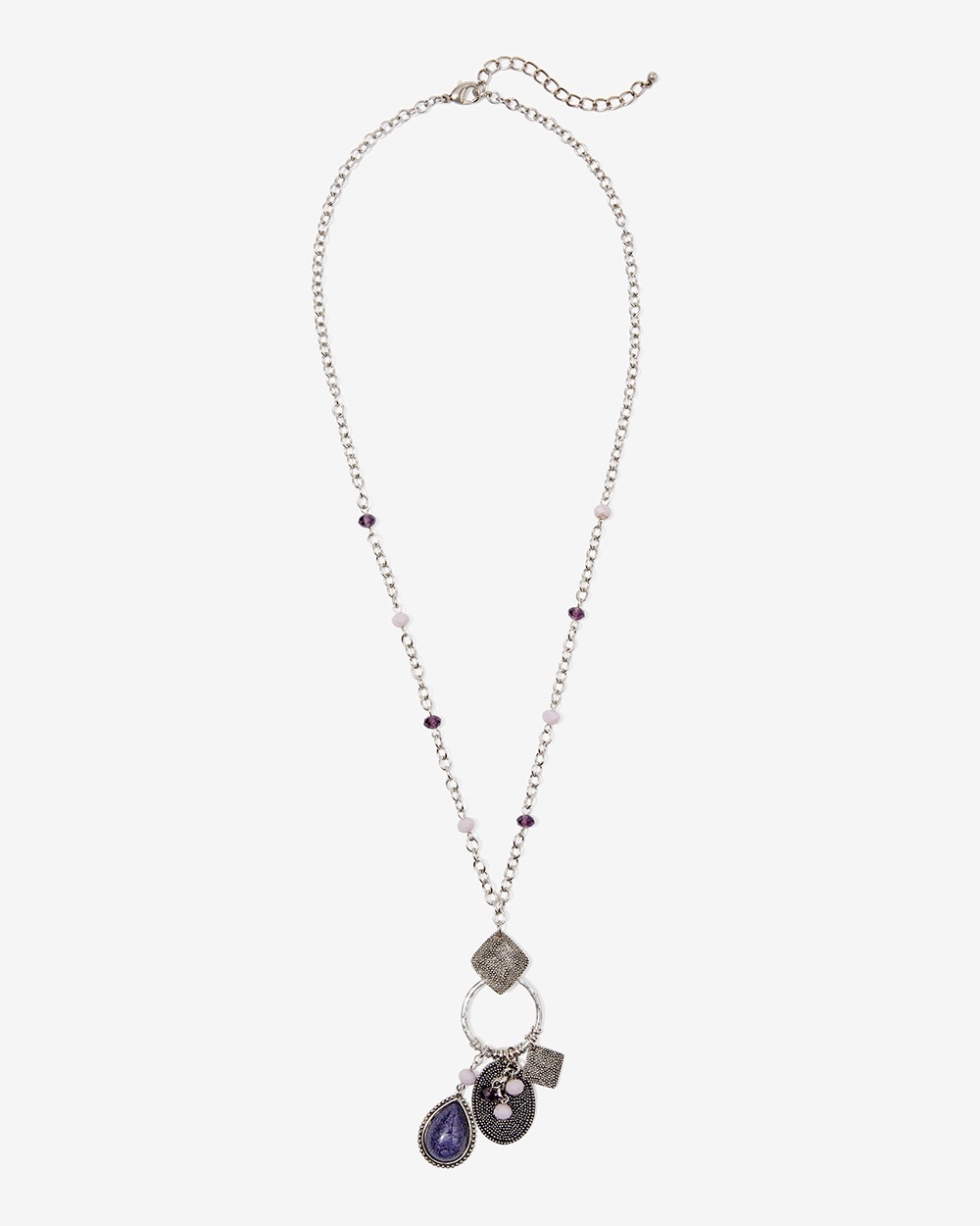 Electric Star Stone Charm Necklace