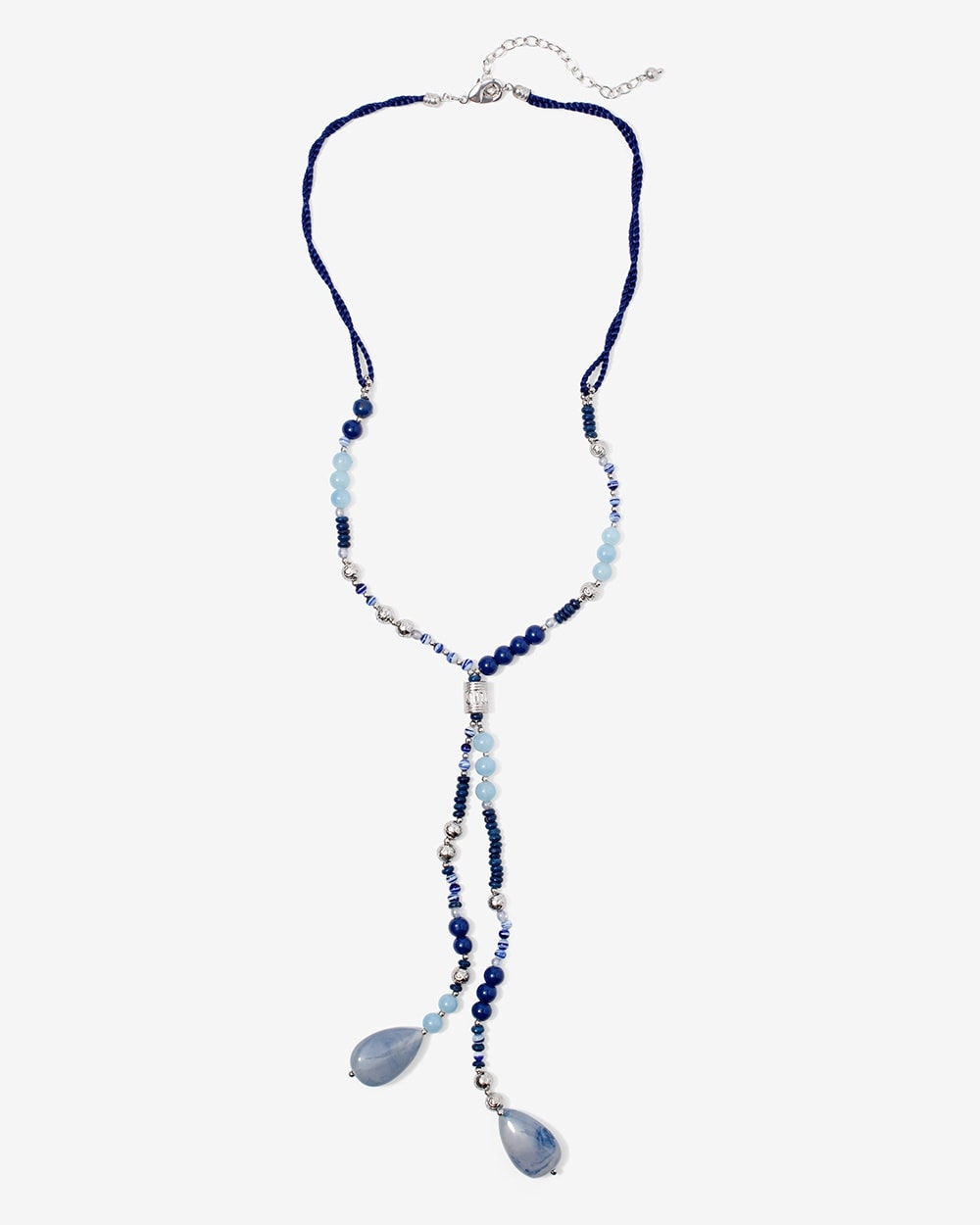 Dreamy Beaded Lariat Necklace
