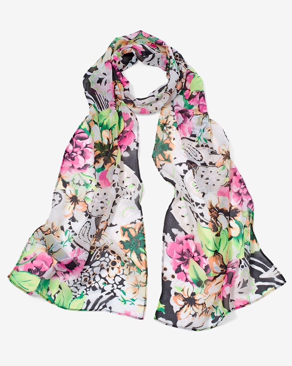 Dreaming Of Paradise Oblong Scarf