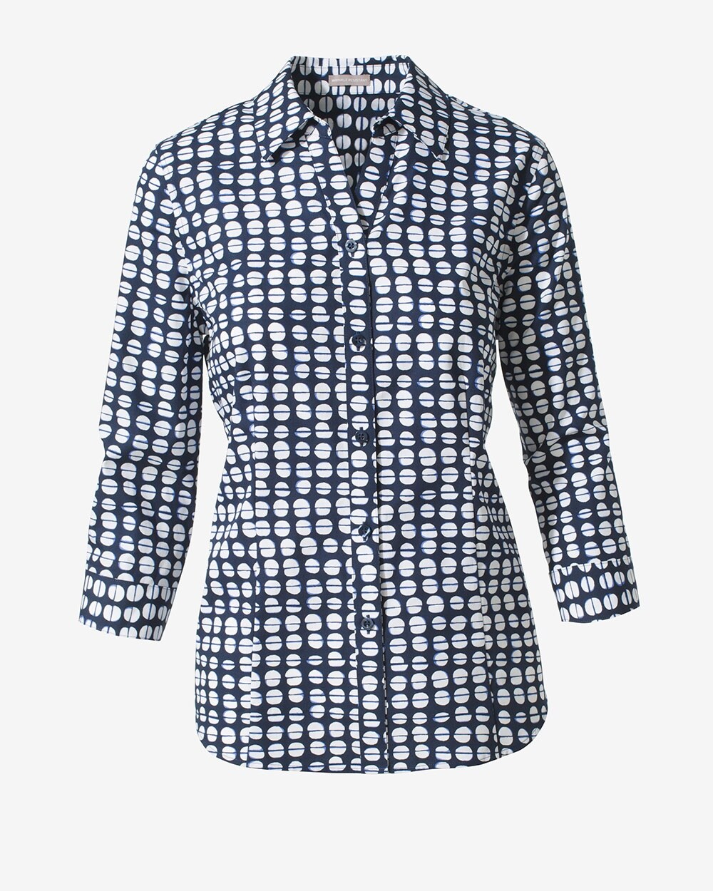 Wrinkle Resistant Contemporary Dots Shirt