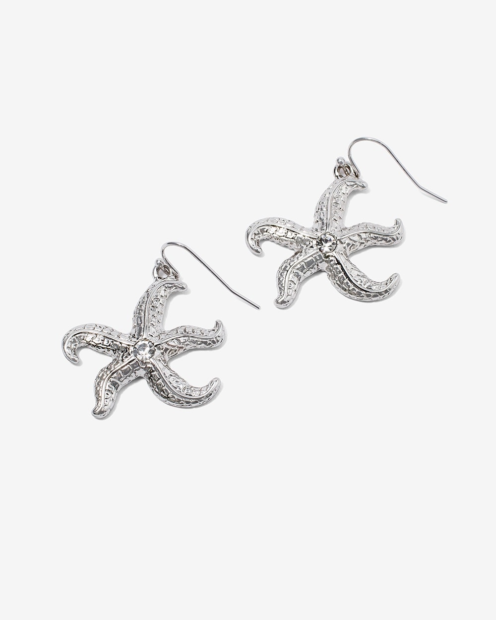 Starfish Shine Drop Earrings