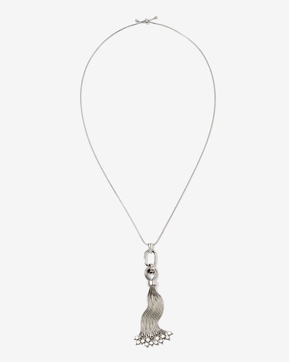 Timeless Tassel Metal Necklace