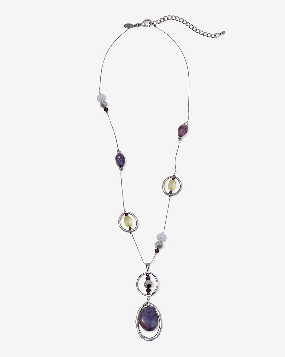 Wildflower Orbiting Beads Necklace