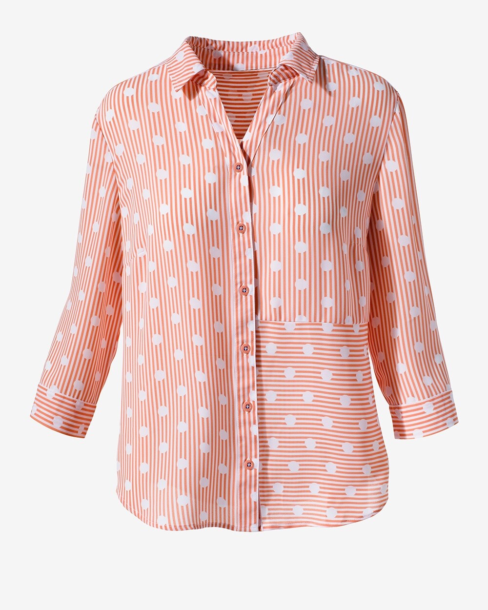 Neato Dot Button-Up Top