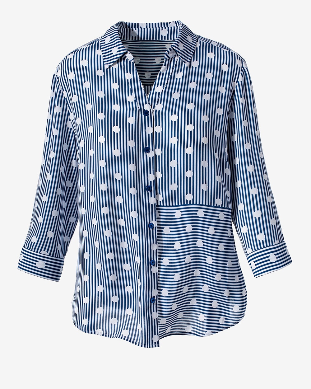 Neato Dot Button-Up Top
