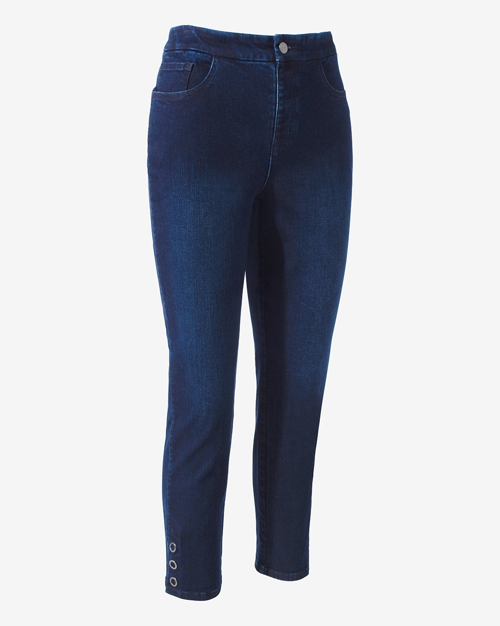 Perfect Stretch Girlfriend Ankle Detail Jeans