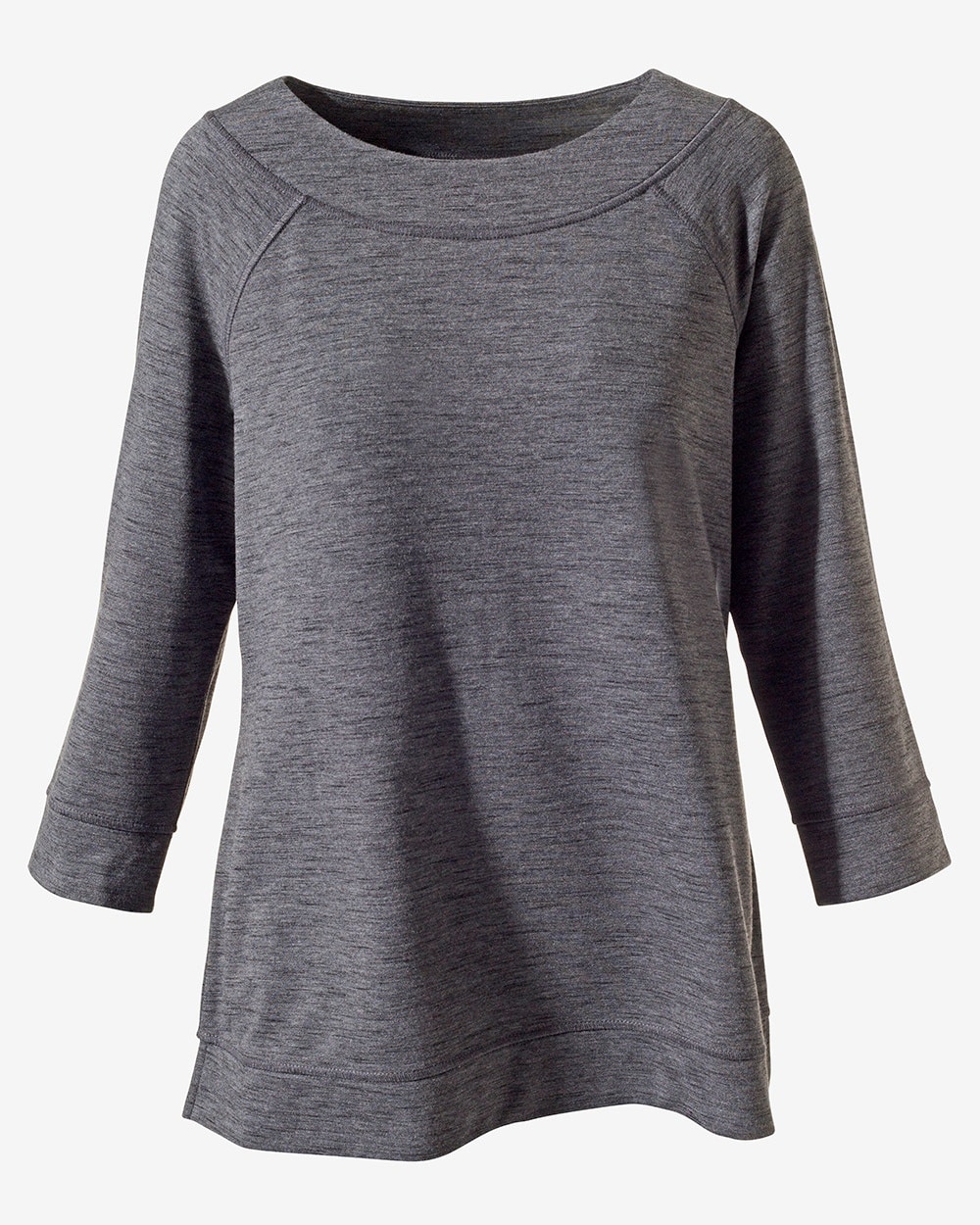 Weekends French Terry 3/4-Sleeve Tunic