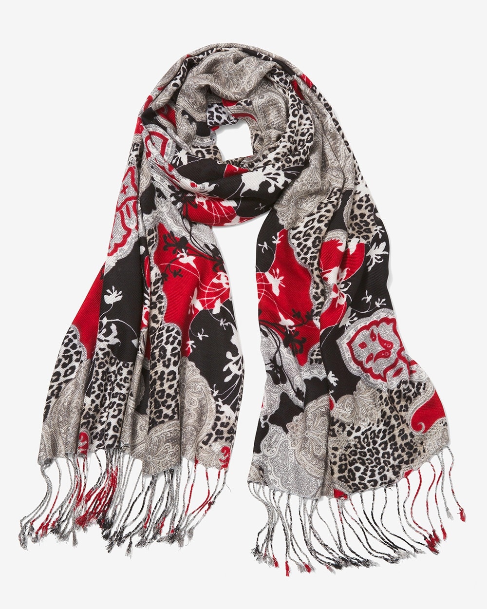 Town & Country Paisley Oblong Scarf