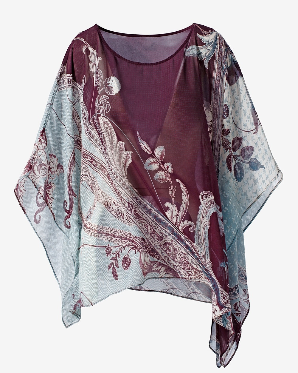 Haven Interest Angled Side-Tie Poncho