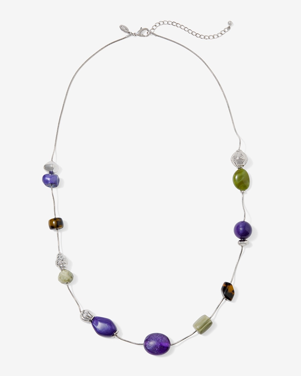 Variety Multi-Bead Long Necklace