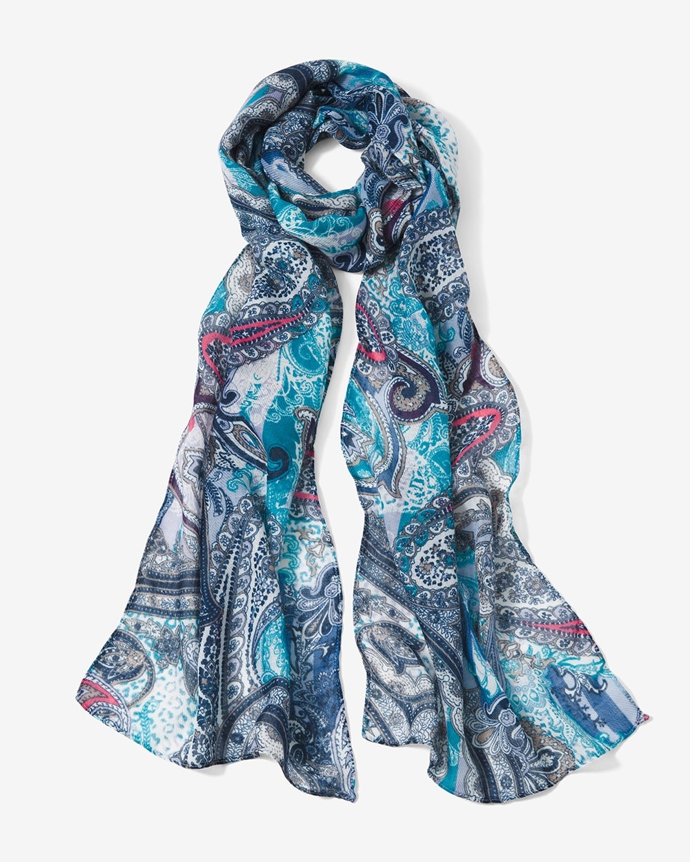 Sublime Paisley Oblong Scarf