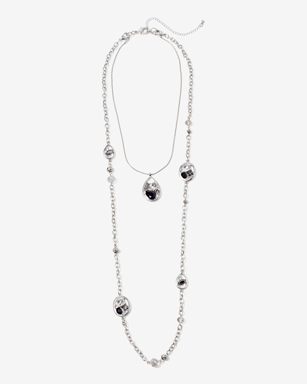 Multi-Wear Multi-Strand Chain Necklace
