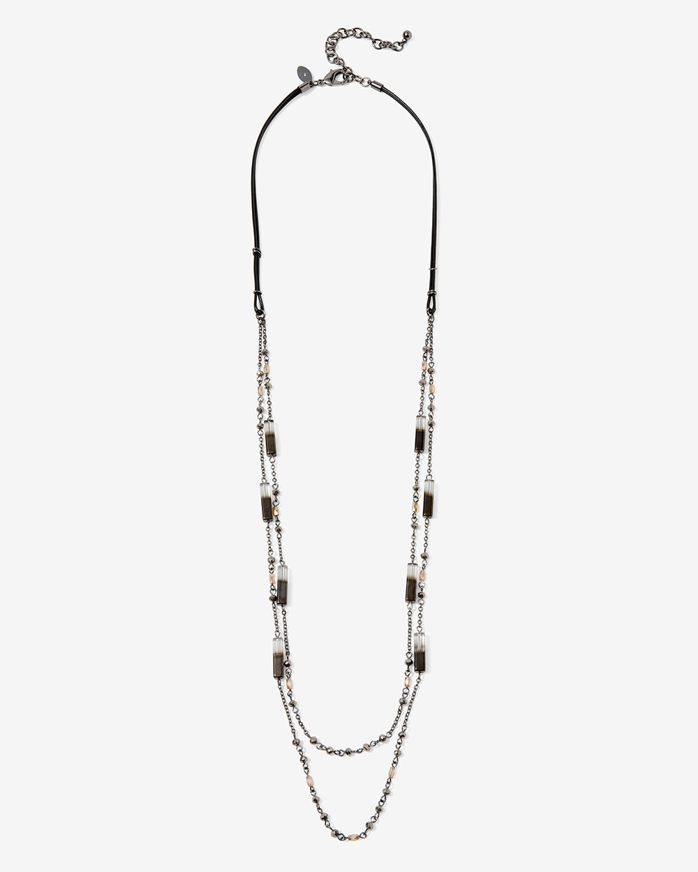 Starry Night Novelty Bead Long Necklace
