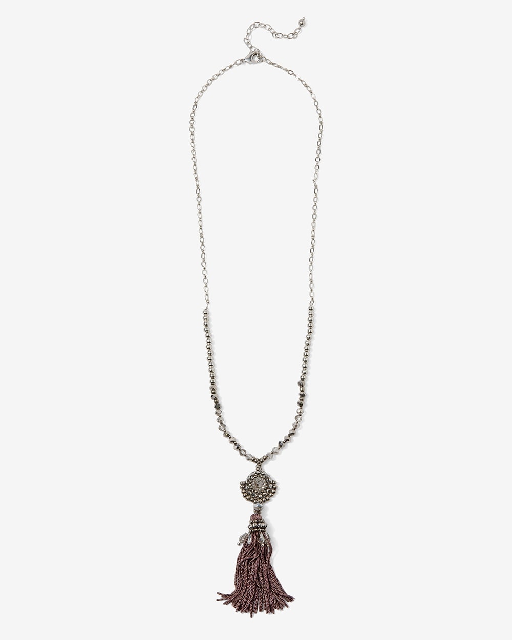 Queenie Novelty Tassel Pendant Long Necklace