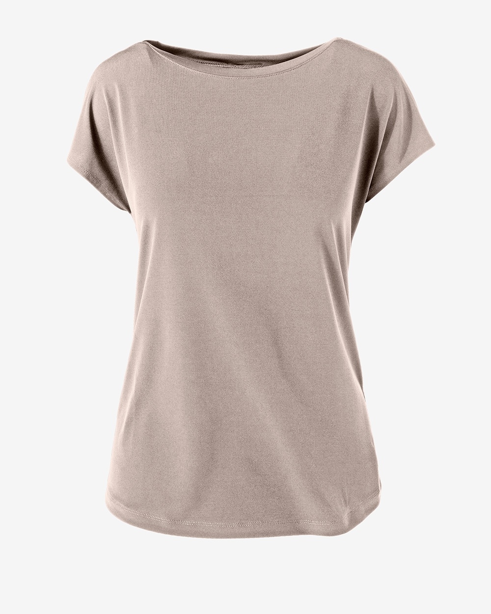 Smooth Boat-Neck Tee