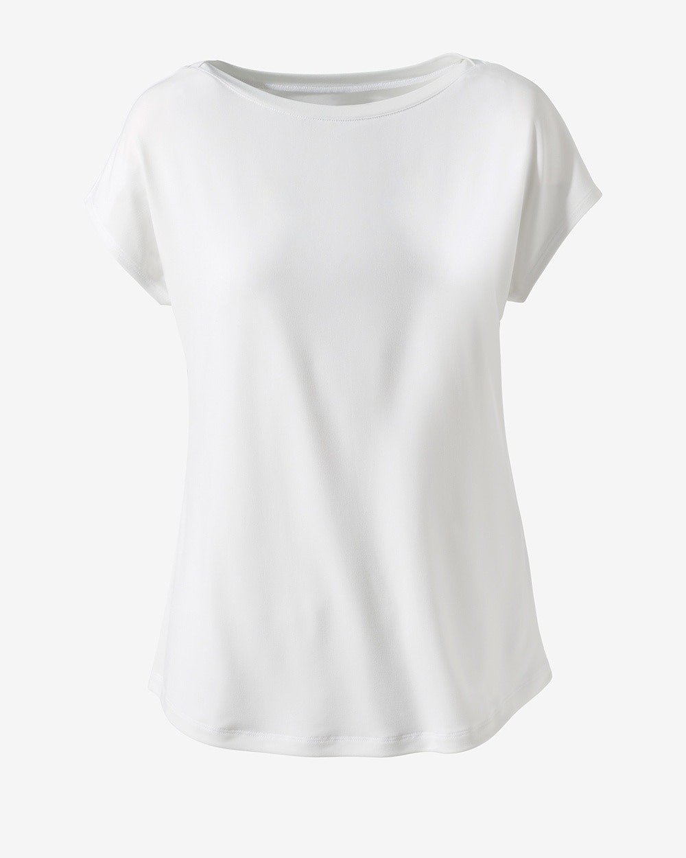 Smooth Boat-Neck Tee