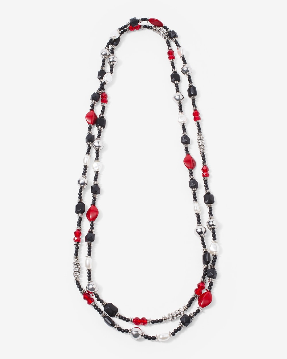 Garland Beaded Wrap Long Necklace
