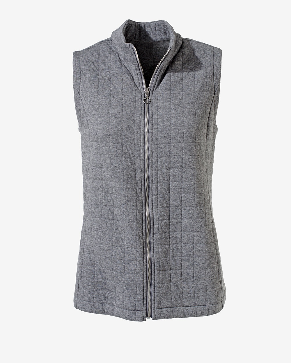 Weekends Box-stitch Quilted Vest