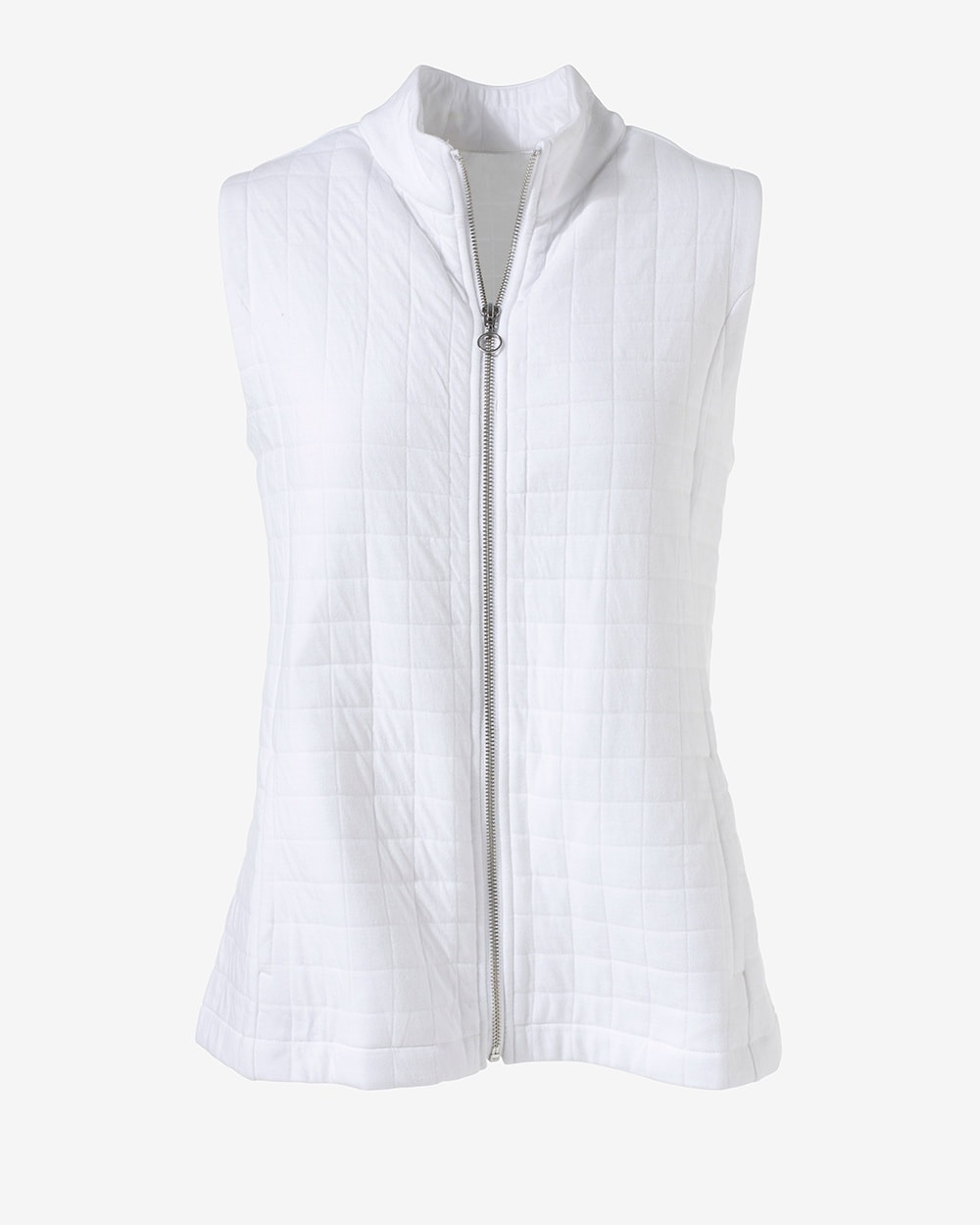 Weekends Box-stitch Quilted Vest