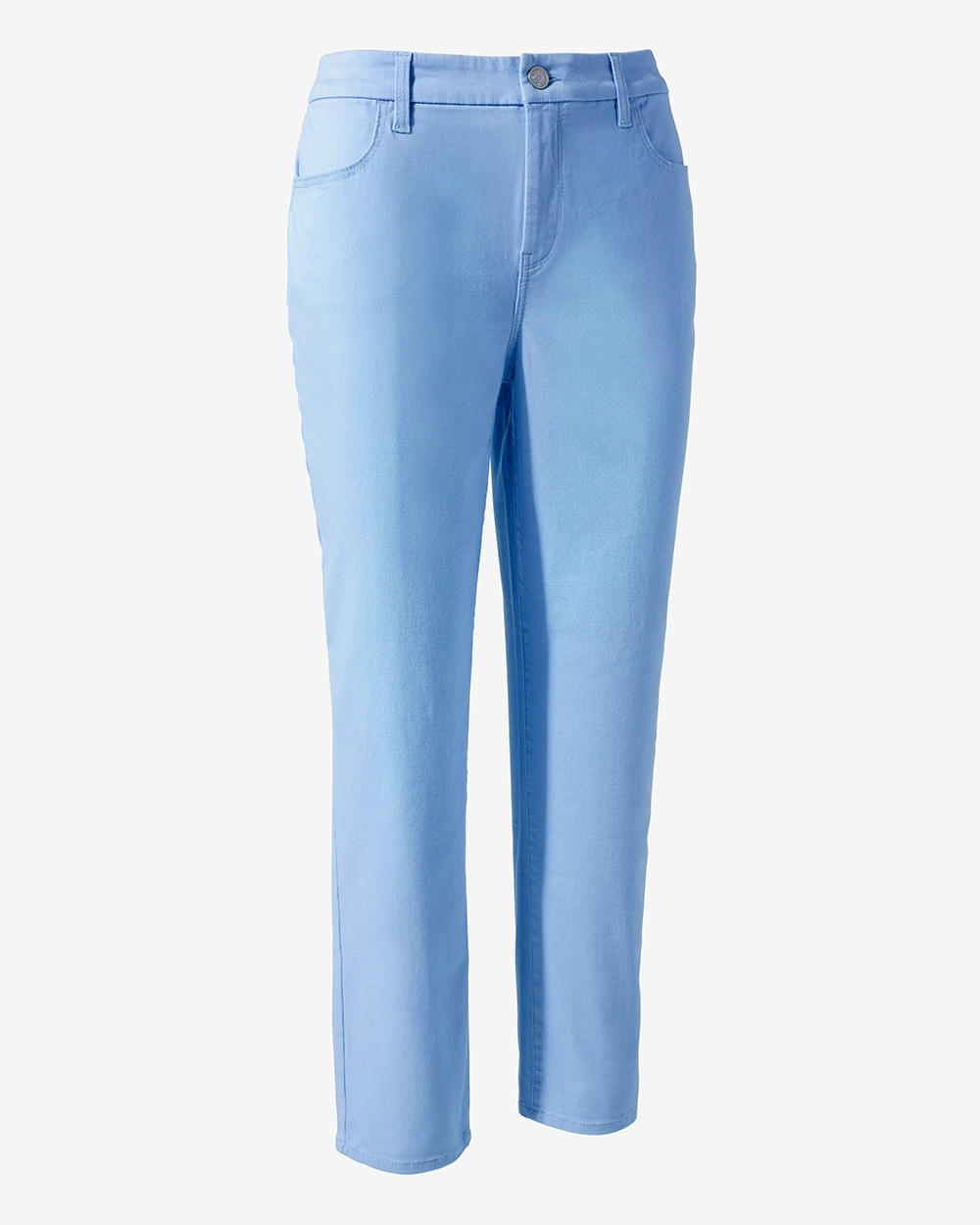 Perfect Stretch Soft Hue Girlfriend Ankle Jeans
