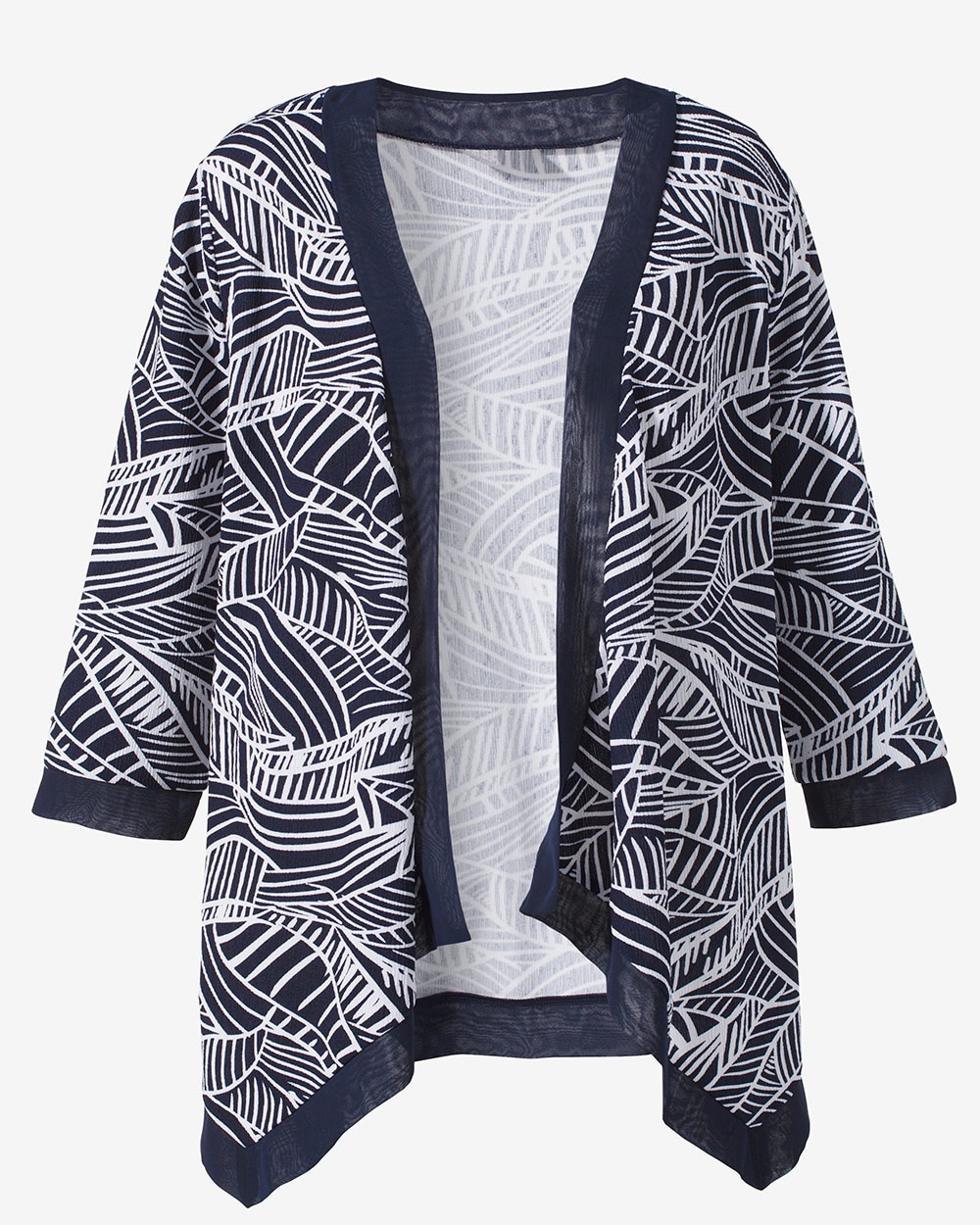 Easywear Palm Graphic Crinkle Jersey Jacket