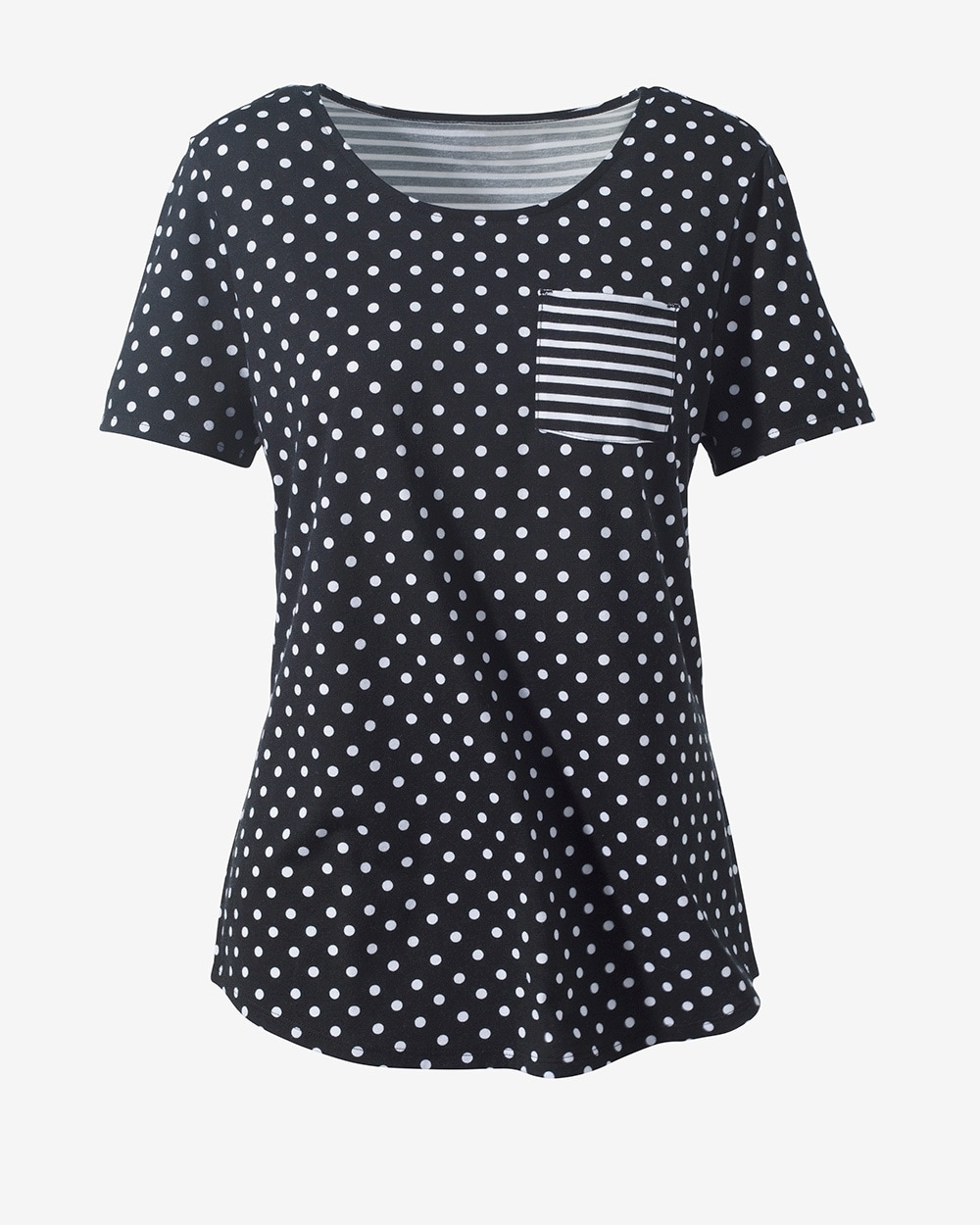 Dots and Stripes Pocket Tee