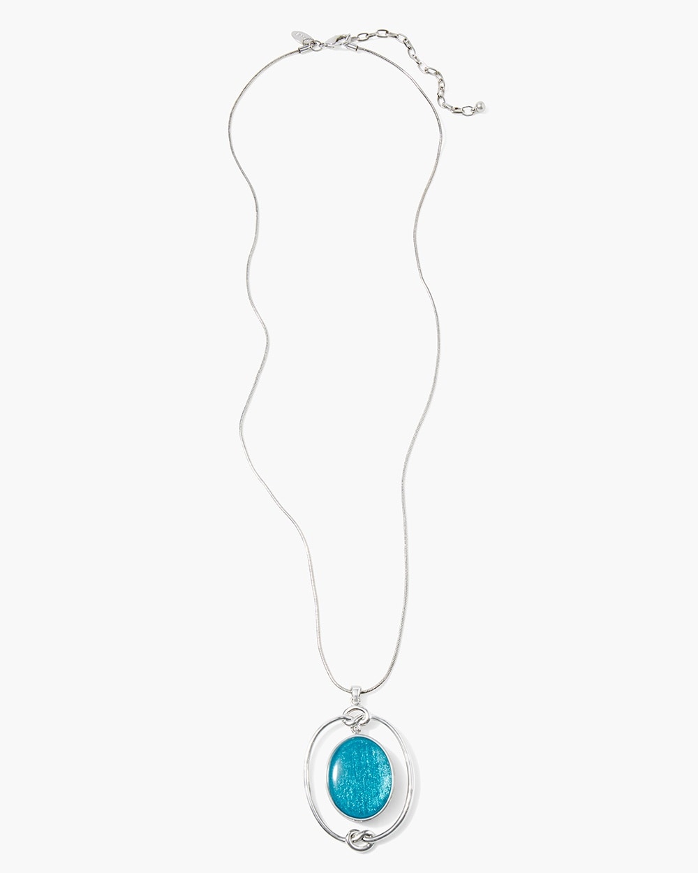 Splendid Drop Pendant Reversible Necklace