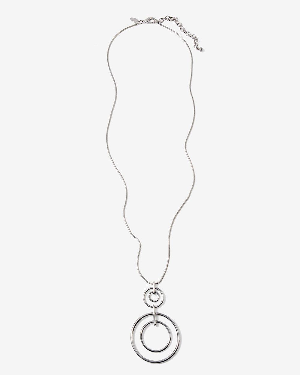 Orbit Metal Pendant Necklace