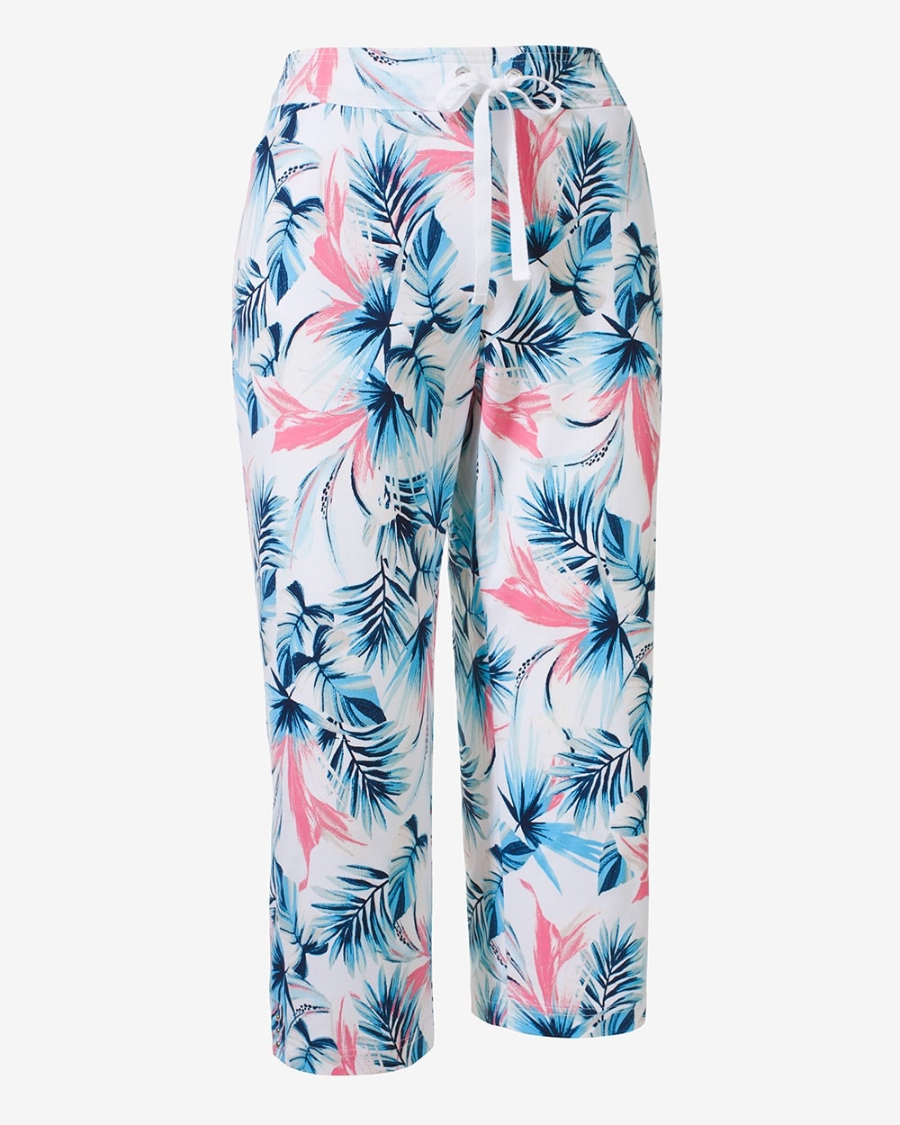Weekends Perfect Stretch TruTemp 365 Tropical Pull-On Capris