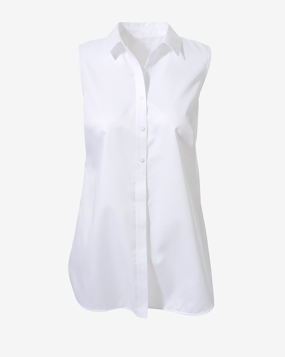 Wrinkle-Resistant Button-Down Tunic